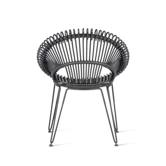 Roxy Dining Chair - Vincent Sheppard Chairs - Black - HORNE