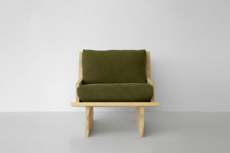 Rugosa Chair - Kalon Studios Chairs - Sugar Pine - Apricot - HORNE