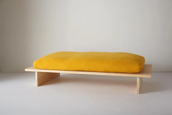 Rugosa Daybed - Kalon Studios Beds - Sugar Pine - Egg - HORNE