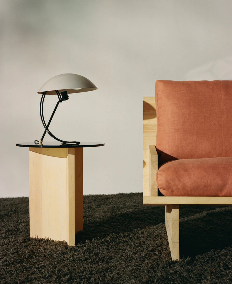 Rugosa Side Table - Kalon Studios Bedside Tables - Delta - Sugar Pine - HORNE