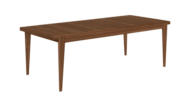 S-Table Dining Table - Rectangular Extendable - Gubi Tables - Oak Matt Lacquered - Oak Matt Lacquered - HORNE