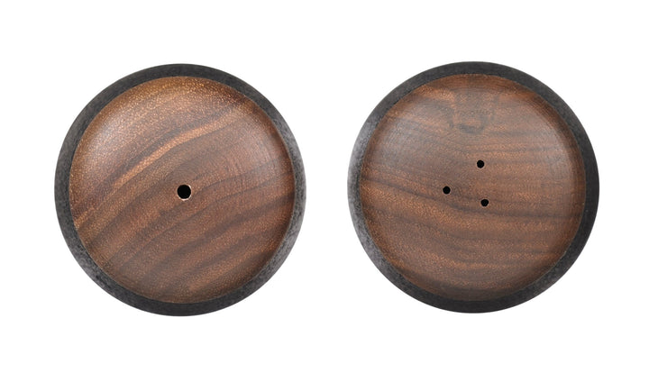 Salt & Pepper Shakers in Cast Iron with Walnut - SKEPPSHULT - Kitchen Tools - HORNE