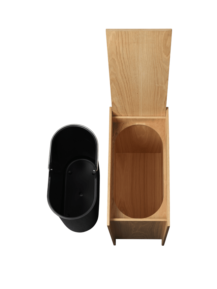 Sama Wooden Bin - 50 - Ferm Living Storage + Organization - HORNE