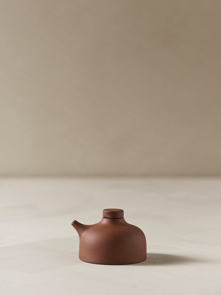 Sand Secret Soy Pot - Design House Stockholm Tableware - Red clay - HORNE