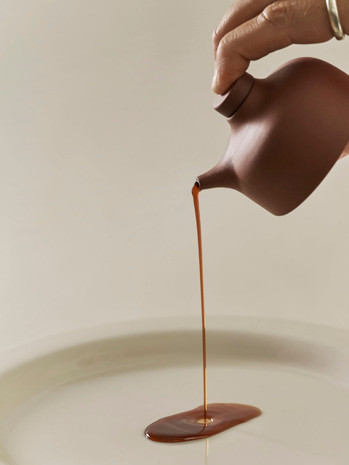Sand Secret Soy Pot - Design House Stockholm Tableware - Red clay - HORNE