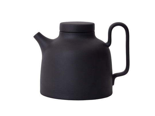 Sand Secret Tea Pot Inc. Tea Strainer - Design House Stockholm Coffee + Tea - Black clay - HORNE