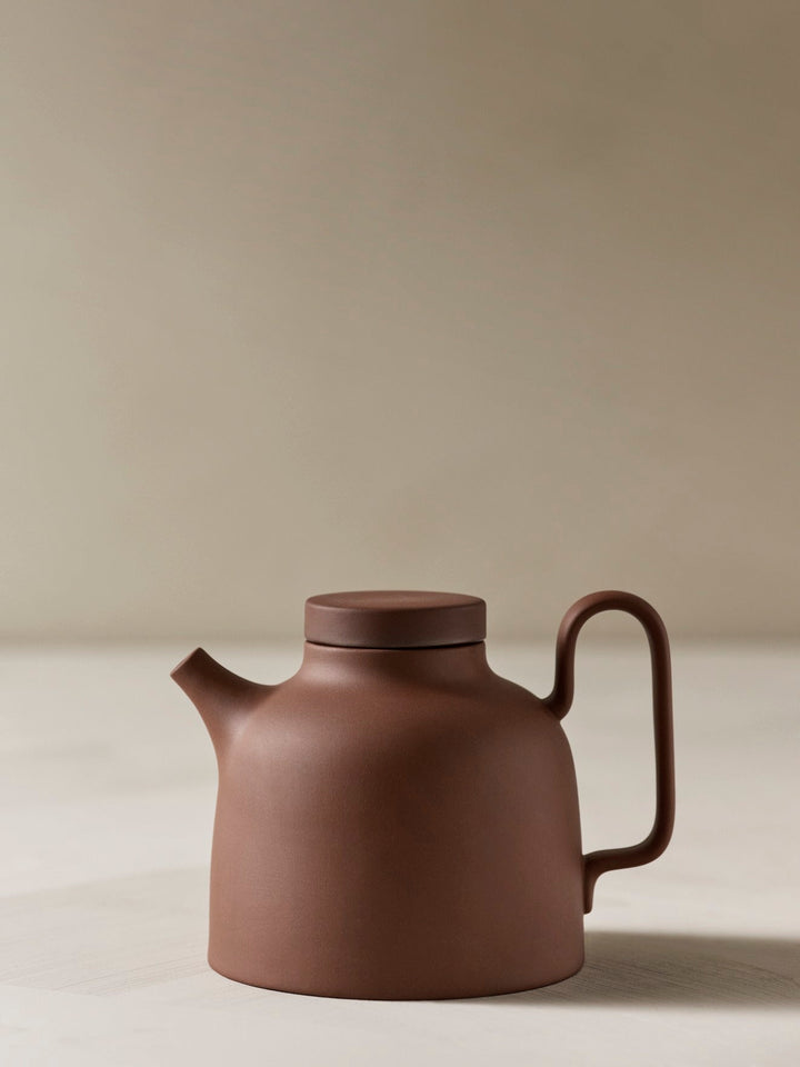 Sand Secret Tea Pot Inc. Tea Strainer - Design House Stockholm Coffee + Tea - Red clay - HORNE
