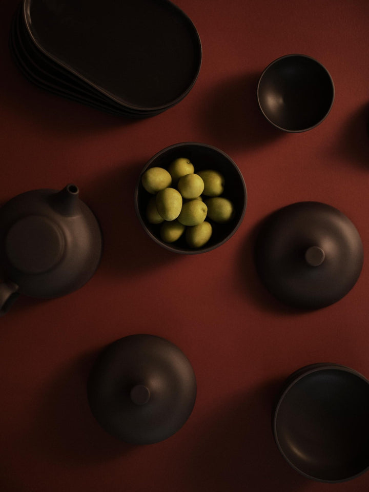 Sand Secret Tea Pot Inc. Tea Strainer - Design House Stockholm Coffee + Tea - Red clay - HORNE