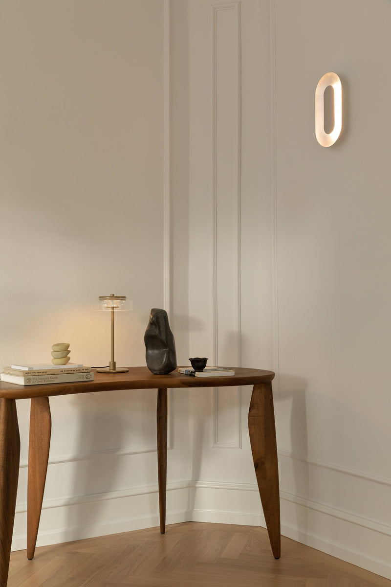 Sasi Wall Lamp - Nuura Sconces - Small - Brass - HORNE