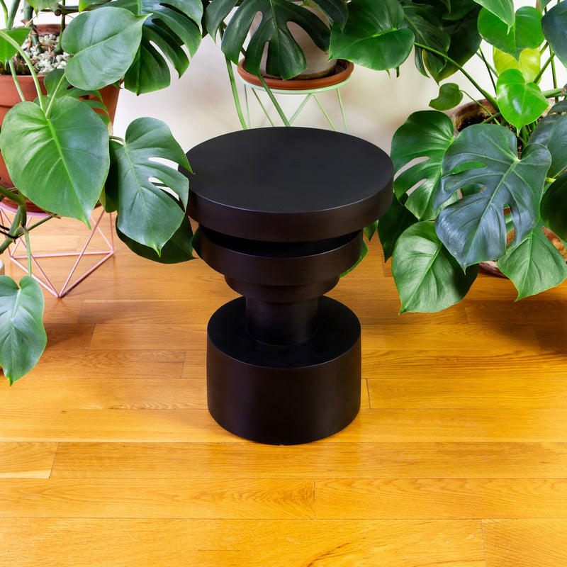 Sass Side Table - Souda Tables + Desks - Short - White - HORNE