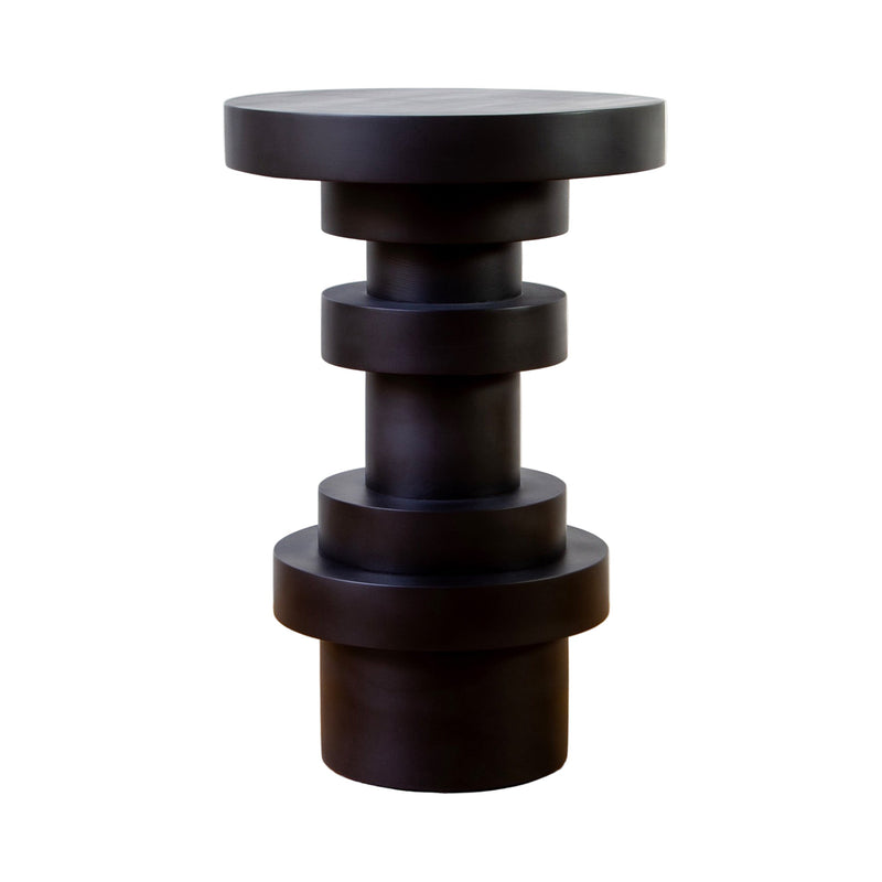 Sass Side Table - Souda Tables + Desks - Short - White - HORNE
