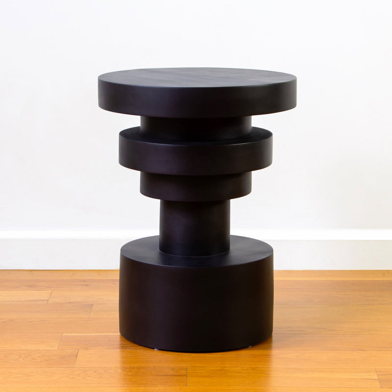 Sass Side Table - Souda Tables + Desks - Short - White - HORNE
