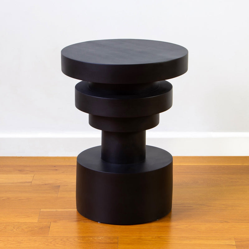 Sass Side Table - Souda Tables + Desks - Short - White - HORNE