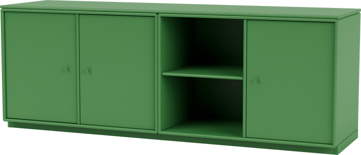 Save Lowboard - With Plinth Base - Montana - Shelving - Parsley - 1.2" - HORNE