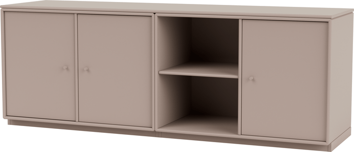 Save Lowboard - With Plinth Base - Montana - Shelving - Mushroom - 1.2" - HORNE