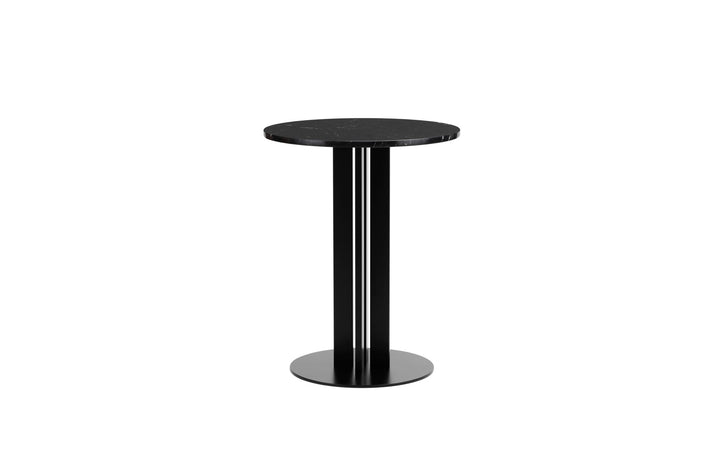 Scala Café Table H75 Ø60 cm Marble - Normann Copenhagen Cafe Tables - Black - HORNE