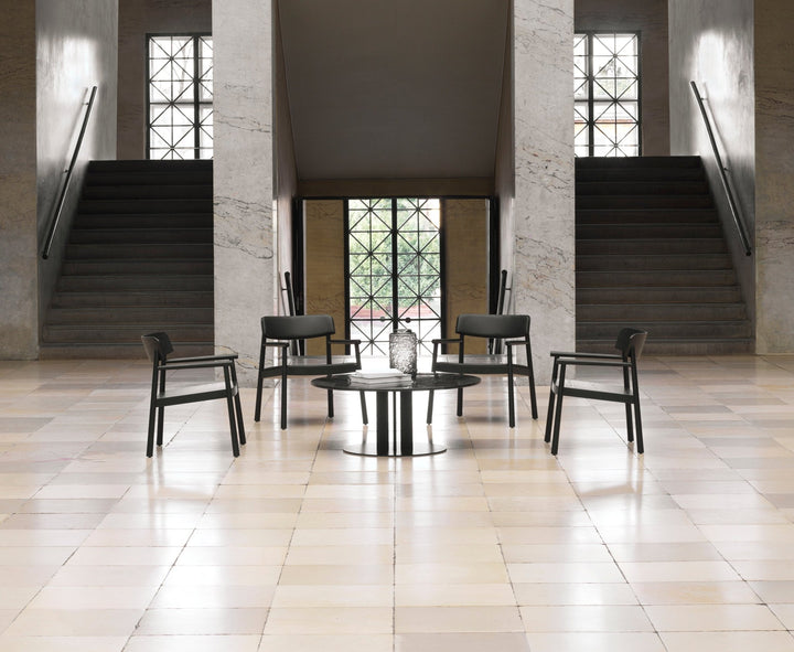 Scala Coffee Table - Normann Copenhagen Coffee Tables - Ø130 cm - Wood - Oak - HORNE