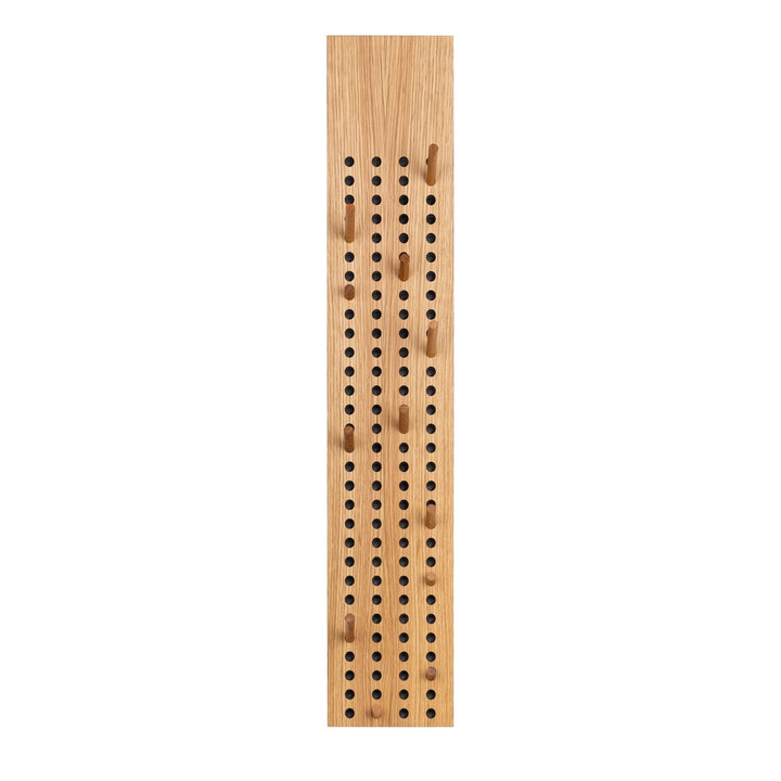 Scoreboard - Vertical - Oak Lacquered - Large - by We Do Wood