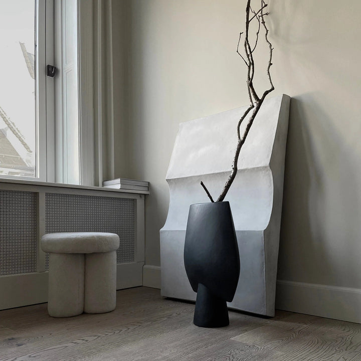 Sculpt Art - Wave - 101 Copenhagen Art + Objects - Chalk White - Big - HORNE