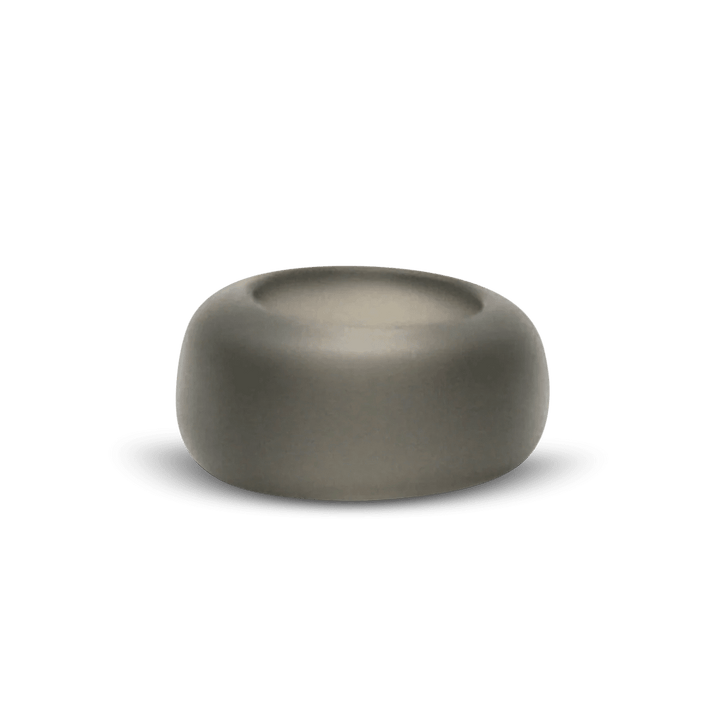 Sculpt Circle Napkin Ring - Tina Frey Serveware - Grey - HORNE