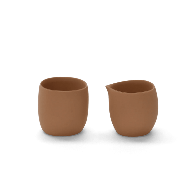 Sculpt Creamer & Sugar Set - Tina Frey Accessories - White - HORNE
