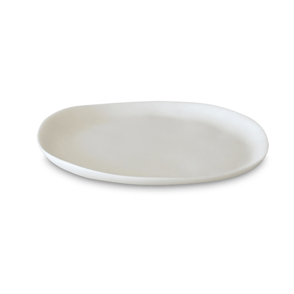 Sculpt Plate - Tina Frey Serveware - Large - White - HORNE