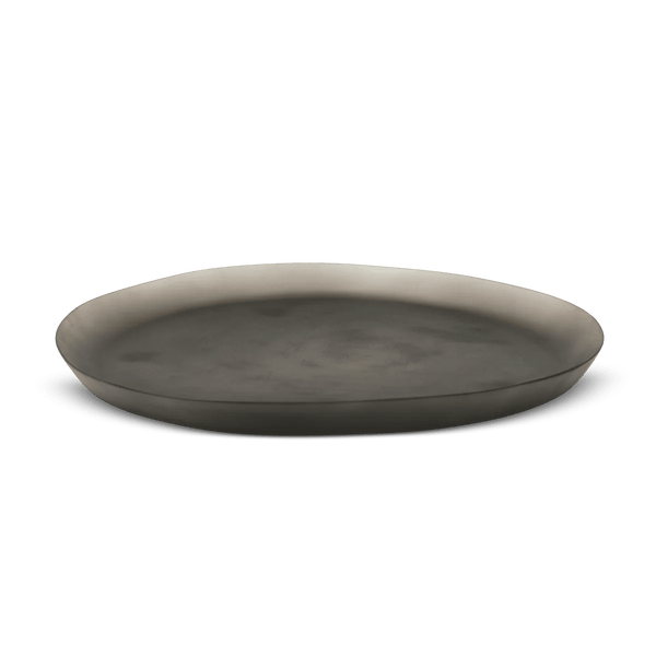 Sculpt Plate - Tina Frey Serveware - Large - Grey - HORNE