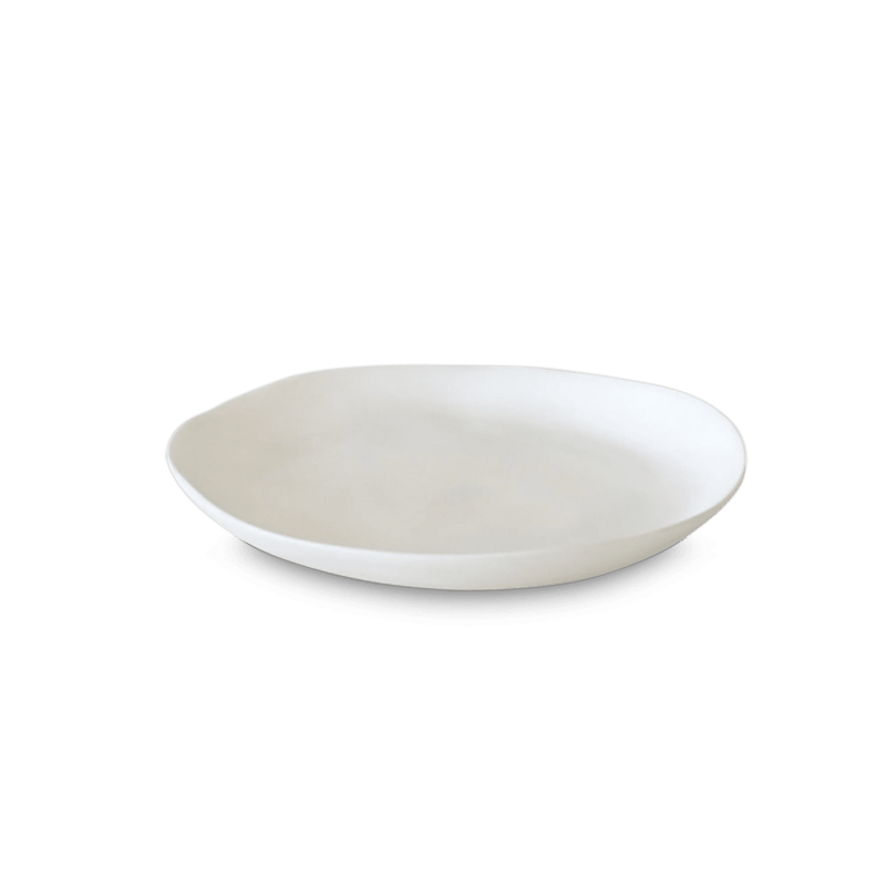 Sculpt Plate - Tina Frey Serveware - Large - White - HORNE