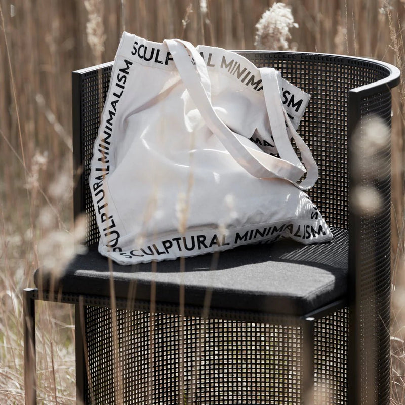 Sculptural Minimalism Canvas Bag - Kristina Dam Storage + Organization - HORNE