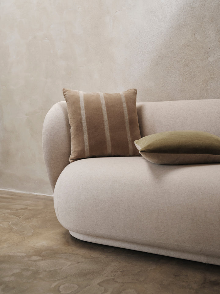 Senti Cushion - Ferm Living - Bedding + Pillows - Khaki - HORNE