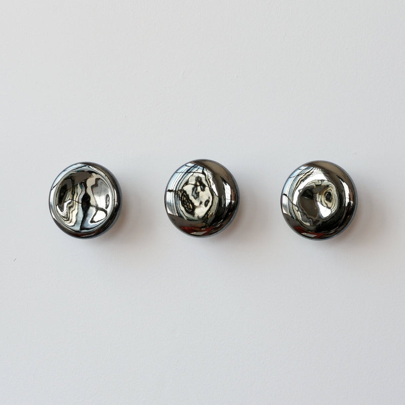 Sequence coat hook - Mercury - Misewell modern furniture - Chrome - HORNE