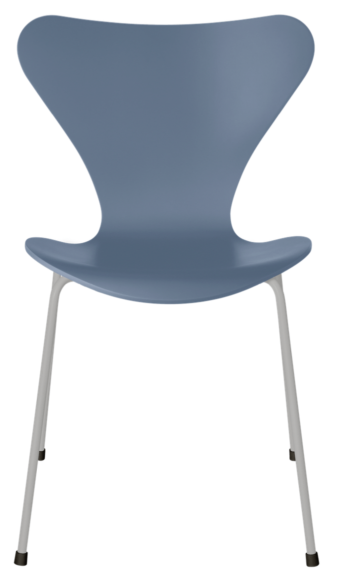 Series 7  C/hair- Lacquered - Fritz Hansen - Chairs - Dusk Blue - Nine Grey - HORNE