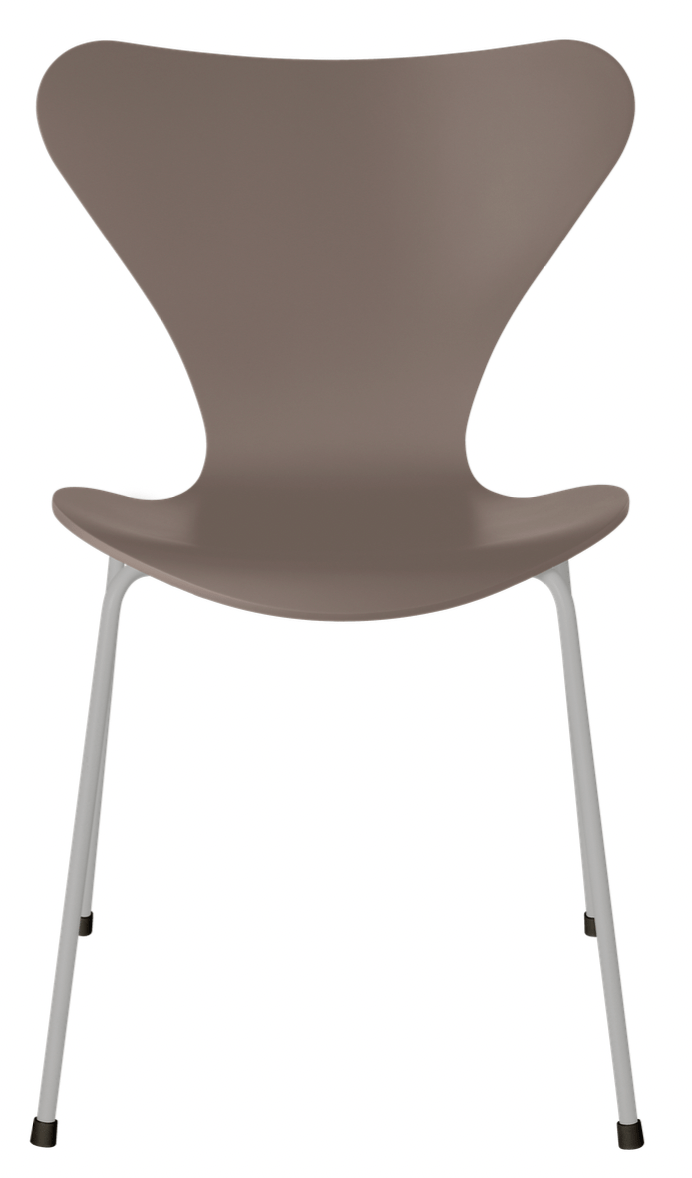 Series 7 Chair - Lacquered - Fritz Hansen - Chairs - Deep Clay - Nine Grey - HORNE