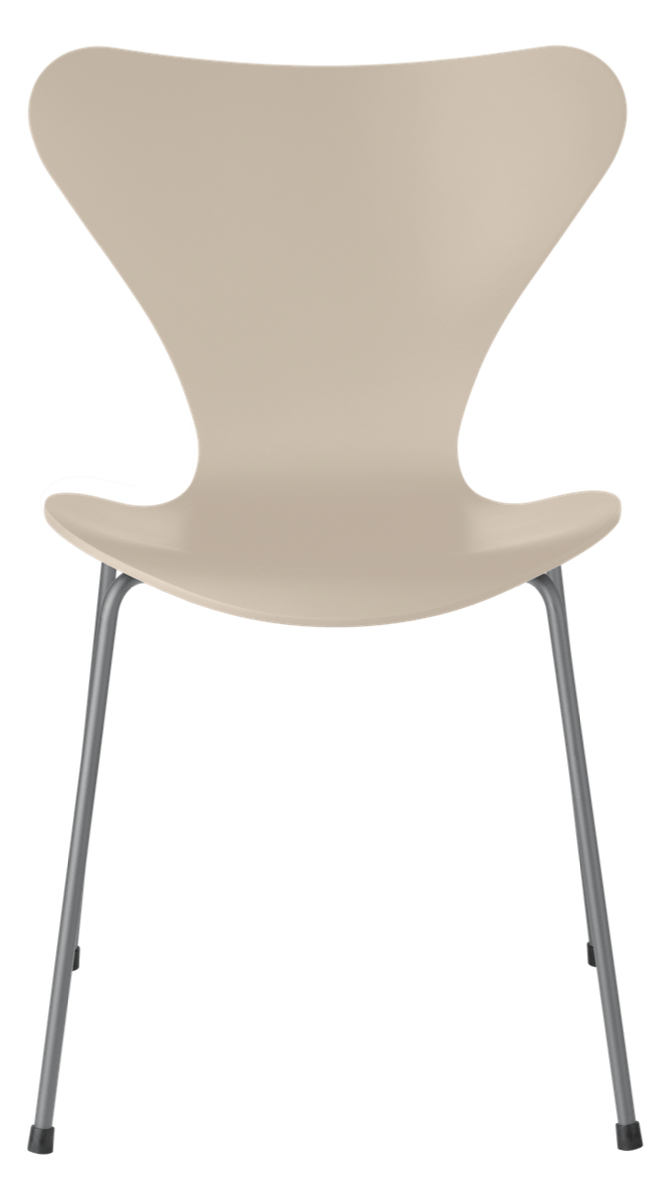 Series 7 chair - Lacquered - Fritz Hansen - Chairs - Light Beige - Silver Grey - HORNE