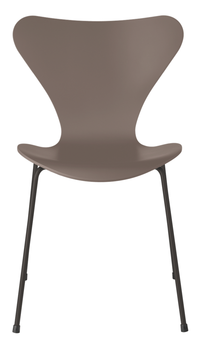 Series 7 chair - Lacquered - Fritz Hansen - Chairs - Deep Clay - Warm Graphite - HORNE