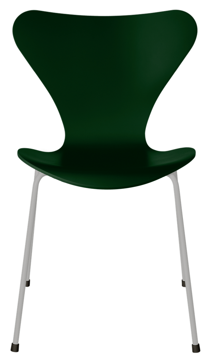 Series 7  chair- Lacquered - Fritz Hansen - Chairs - Evergreen - Nine Grey - HORNE