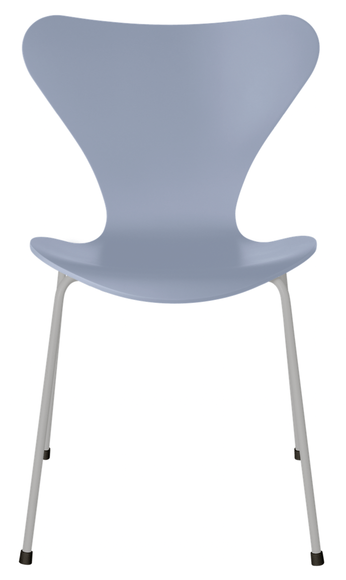 Series 7  chair- Lacquered - Fritz Hansen - Chairs - Lavender Blue - Nine Grey - HORNE