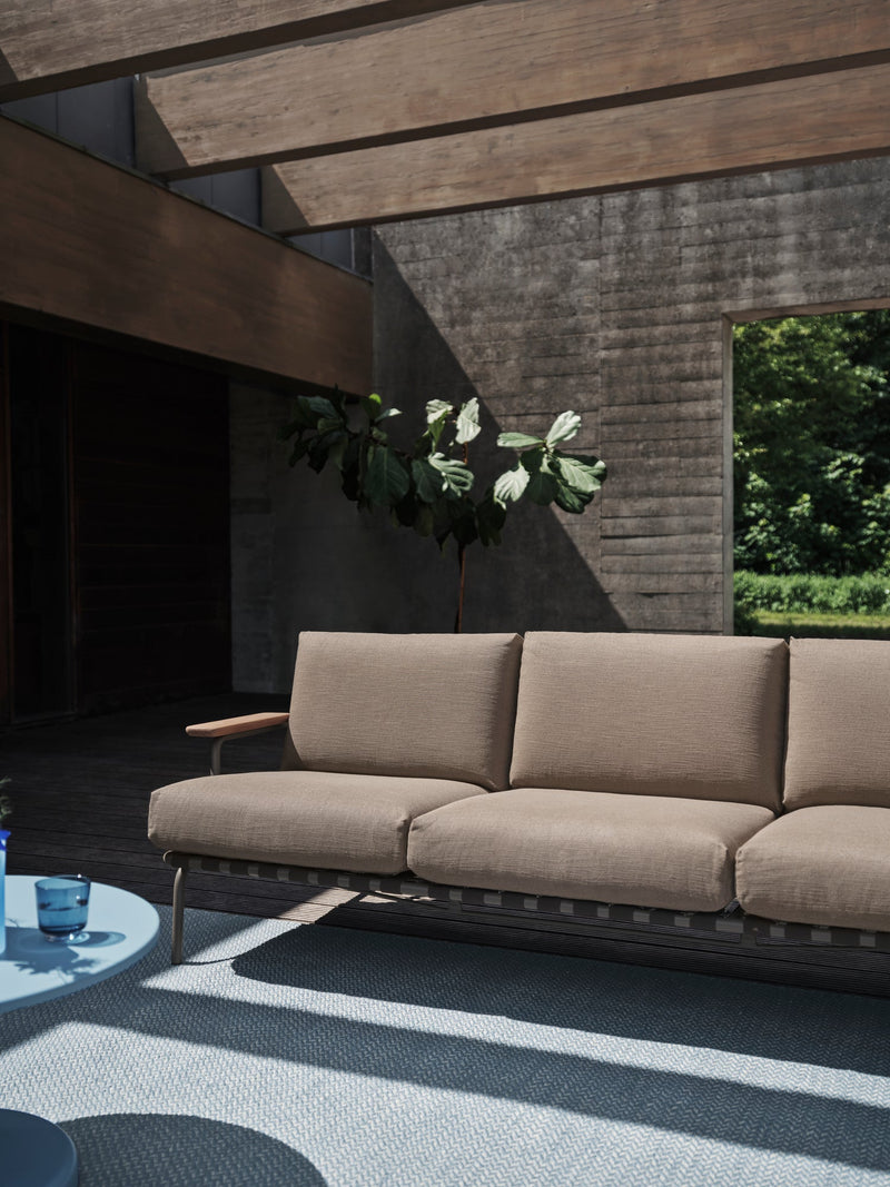 Settle Sofa - 3 - Seater - Muuto Sofas - Laze 1/Grey - HORNE