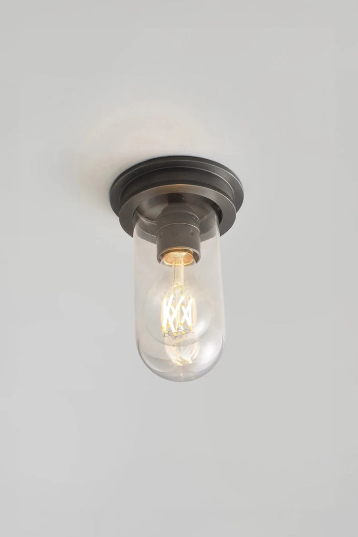 Ship's Companionway Light 7202 - Davey Lighting Outdoor Lights - Weathered Brass - Clear - HORNE