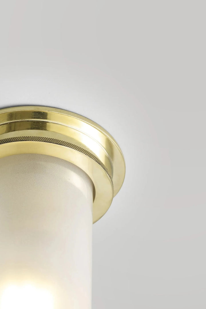 Ship's Companionway Light 7202 - Davey Lighting Outdoor Lights - Weathered Brass - Clear - HORNE