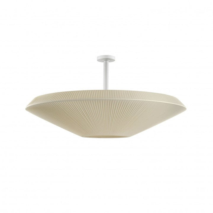 Siam 120 Ceiling Light - Bover Ceiling Lights - White Ribbon - Size 1: 14.17" Overall Drop - HORNE