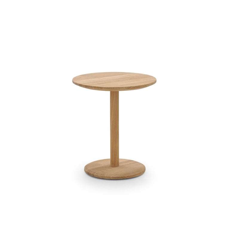 Side Table Teak - Round - BETACO Tables + Desks - HORNE