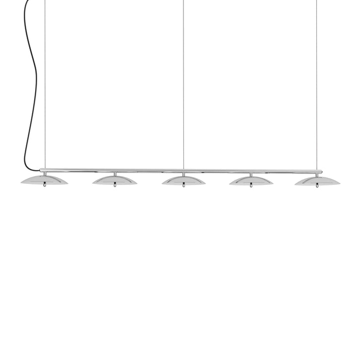 Signal Linear Pendant - 93in - Souda Pendants - Nickel - HORNE