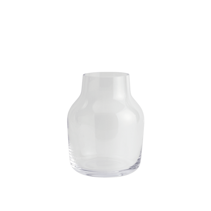 Silent Vase - Muuto Vases - Medium - Clear - HORNE