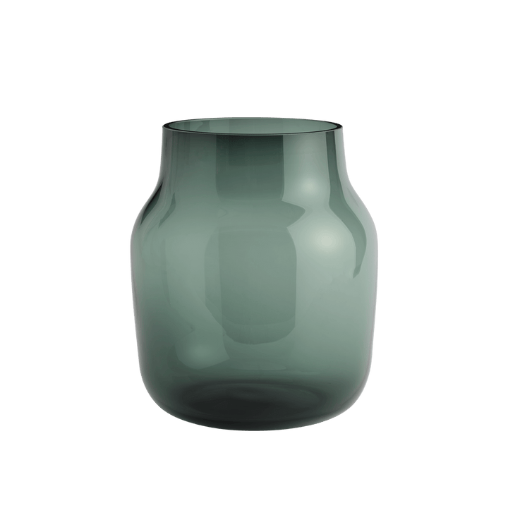 Silent Vase - Muuto Vases - Large - Dark Green - HORNE
