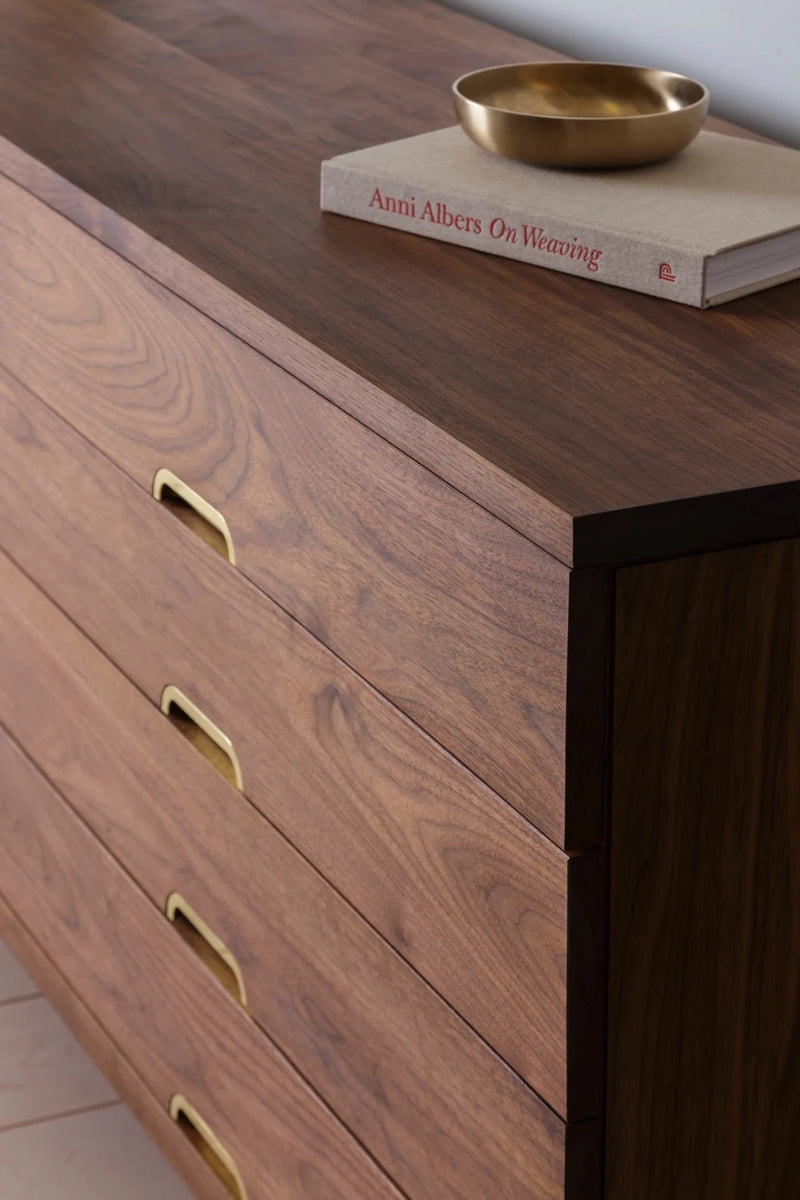 Simple 4 - Drawer Dresser - Kalon Studios Dressers - Ash - HORNE