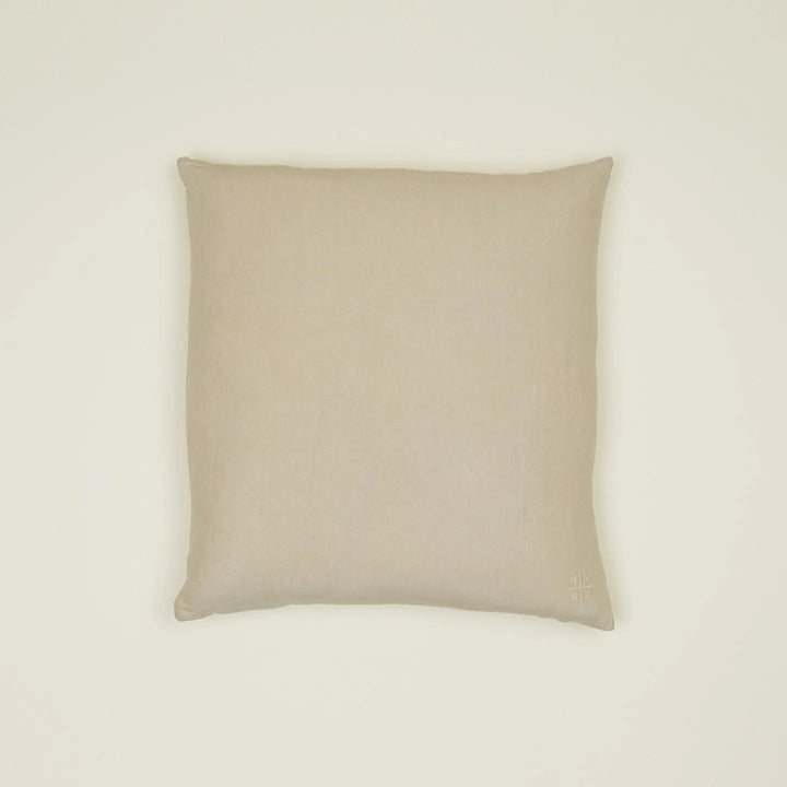 Simple Linen Pillows - Hawkins New York Throw Pillows - 22" x 22" - Flax - HORNE