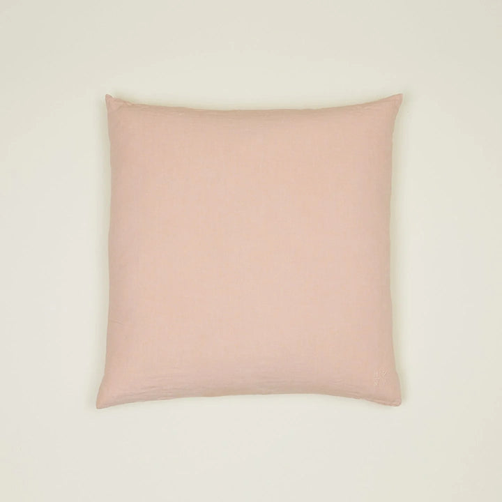 Simple Linen Pillows - Hawkins New York Throw Pillows - 22" x 22" - Blush - HORNE