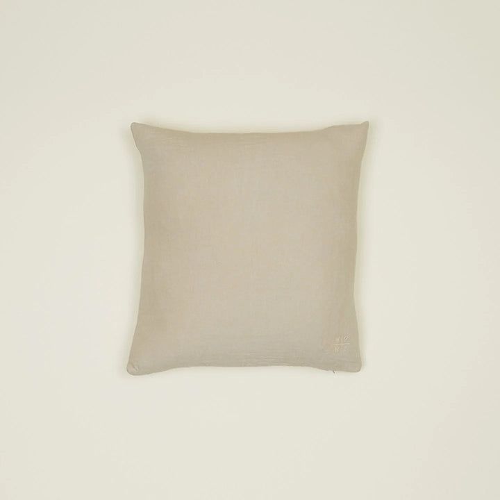 Simple Linen Pillows - Hawkins New York Throw Pillows - 18" x 18" - Flax - HORNE