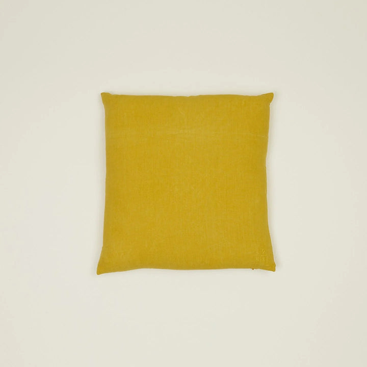 Simple Linen Pillows - Hawkins New York Throw Pillows - 18" x 18" - Mustard - HORNE